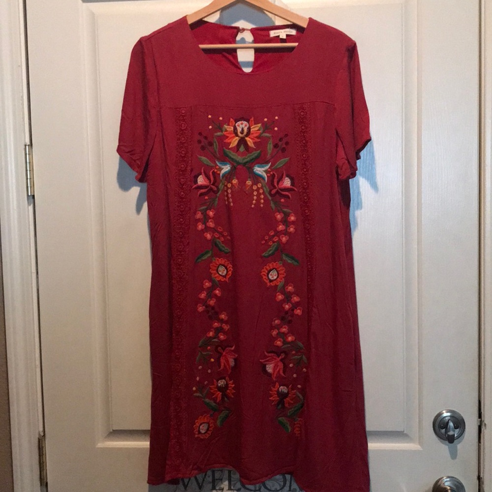 Embroidered dress